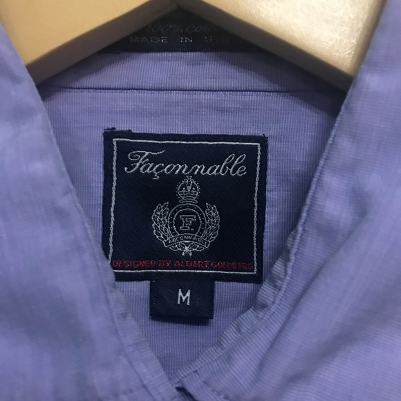 Faconnable Men's Button-UP Shirt - Picture 3 of 6